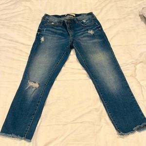 Slink capri skinny jeans